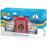 TB009 | Gift Box Λικέρ Τριαντάφυλλο (Rose) – Ρομαντική Διάθεση & Άρωμα